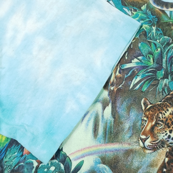 Vintage 90s Nature Habitat Moody Gardens Rainforest Animal Galveston Wrap-around - Picture 11 of 16